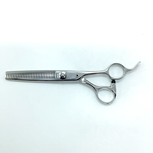 【ミズタニシザーズ ミズタニシザーMIZUTANI SCISSORS】 オフセット シザー セニング 美容ハサミ すきばさみ 美容師 理容師 約10~15% 右利き 6インチ 中古 sc2340