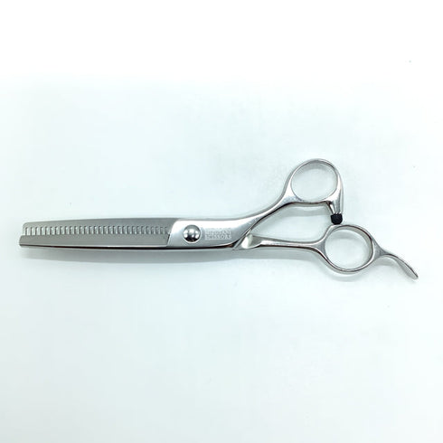 【ミズタニシザーズ ミズタニシザーMIZUTANI SCISSORS】 オフセット シザー セニング 美容ハサミ すきばさみ 美容師 理容師 約10~15% 右利き 6インチ 中古 sc2340