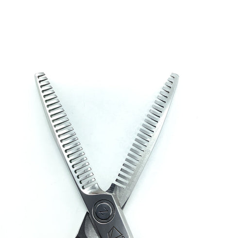 【ミズタニシザーズ ミズタニシザーMIZUTANI SCISSORS】Z DUAL ZD-3 メガネ シザー セニング 美容ハサミ すきばさみ 美容師 理容師 約15% 右利き 6インチ 中古 sc2348