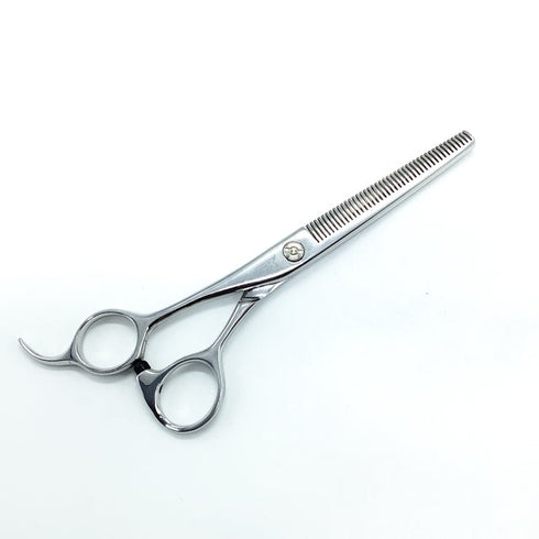 【TSK】 オフセット シザー セニング 美容ハサミ すきばさみ 美容師 理容師 約30% 左利き 6インチ 中古 sc2353