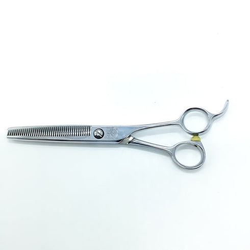 【R.E.G O-K】40 オフセット シザー セニング 美容ハサミ すきばさみ 美容師 理容師 約30~35% 右利き 6.2インチ 中古 sc2354