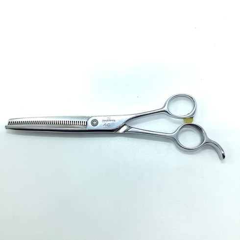 【R.E.G O-K】40 オフセット シザー セニング 美容ハサミ すきばさみ 美容師 理容師 約30~35% 右利き 6.2インチ 中古 sc2354