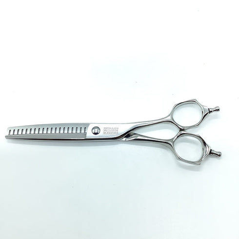 【ミズタニシザーズ ミズタニシザーMIZUTANI SCISSORS】ACRO YURAGI6 メガネ シザー セニング 美容ハサミ すきばさみ 美容師 理容師 約25~30% 右利き 6インチ 中古 sc2355