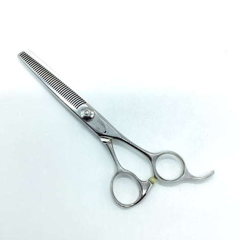 【NSP】NO.4000 COBALT オフセット シザー セニング 美容ハサミ すきばさみ 美容師 理容師 約30% 右利き 6インチ 中古 sc2370