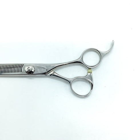 【NSP】NO.4000 COBALT オフセット シザー セニング 美容ハサミ すきばさみ 美容師 理容師 約30% 右利き 6インチ 中古 sc2370