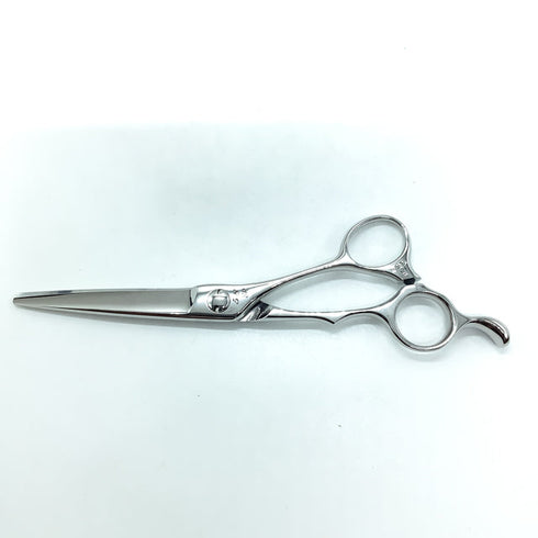 新品同様【マック シザーBMAC】FC-58H/SR シザー オフセット 理容 美容ハサミ 美容師 理容師 右利き 5.8インチ 中古 sc2371