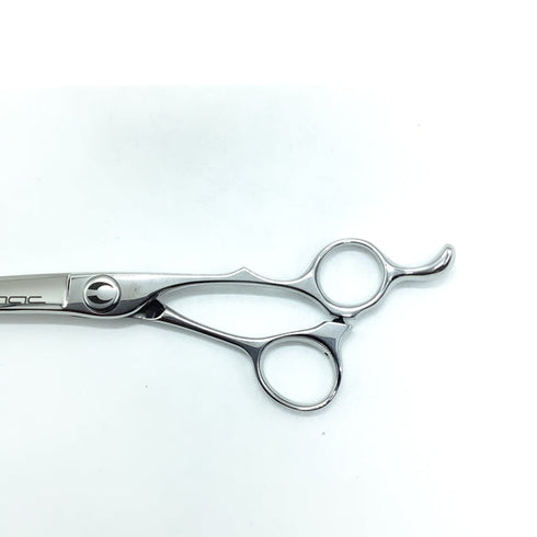 新品同様【マック シザーBMAC】FC-58H/SR シザー オフセット 理容 美容ハサミ 美容師 理容師 右利き 5.8インチ 中古 sc2371