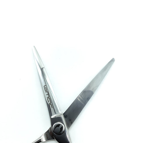 新品同様【マック シザーBMAC】FC-58H/SR シザー オフセット 理容 美容ハサミ 美容師 理容師 右利き 5.8インチ 中古 sc2371