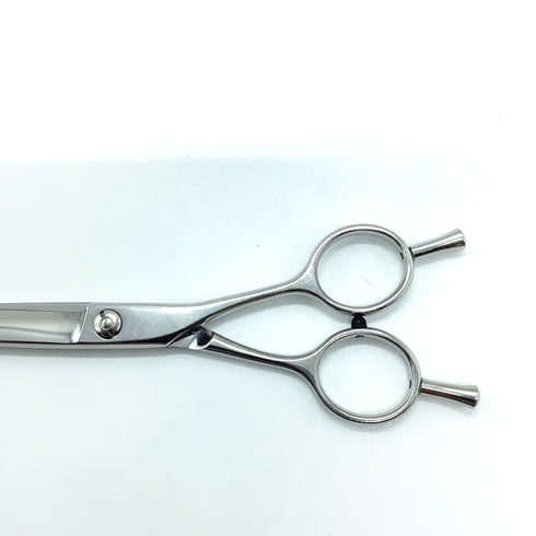 【ファルコFalco】 カーブ シザー メガネ 理容 美容ハサミ 美容師 理容師 右利き 6インチ 中古 sc2377