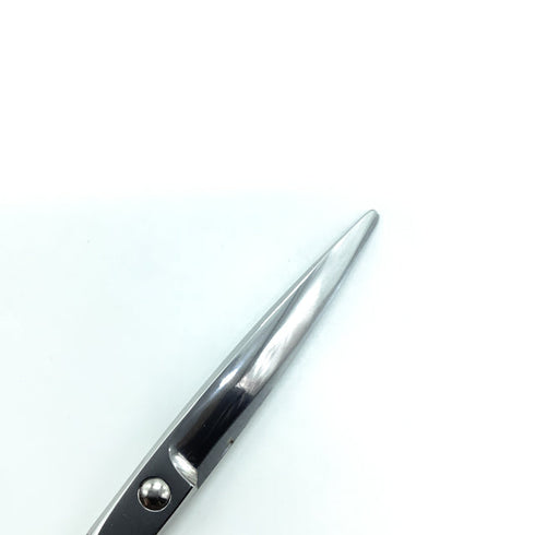 【ファルコFalco】 カーブ シザー メガネ 理容 美容ハサミ 美容師 理容師 右利き 6インチ 中古 sc2377