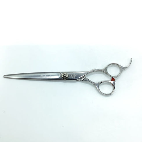 【キクボシkikuboshi菊星】eVe Lady 超合金 シザー オフセット 理容 美容ハサミ 美容師 理容師 右利き 6.7インチ 中古 sc2379