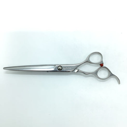 【キクボシkikuboshi菊星】eVe Lady 超合金 シザー オフセット 理容 美容ハサミ 美容師 理容師 右利き 6.7インチ 中古 sc2379