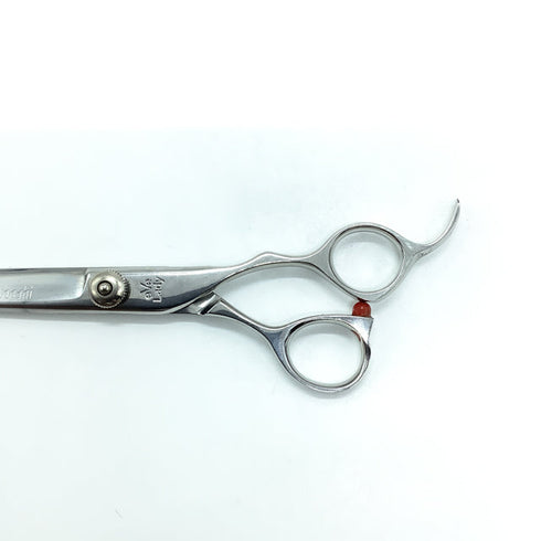 【キクボシkikuboshi菊星】eVe Lady 超合金 シザー オフセット 理容 美容ハサミ 美容師 理容師 右利き 6.7インチ 中古 sc2379