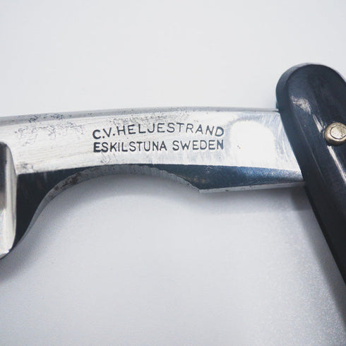 【C.V.HELJESTRAND MK 】No.10 西洋剃刀 理容カミソリ レザー 理容師 中古 sc238