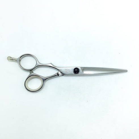 新品未使用【ヒカリシザーズHIKARI光シザーHIKARI SCISSORS】LE-5 シザー オフセット 理容 美容ハサミ 美容師 理容師 左利き 5.9インチ 中古 sc2384