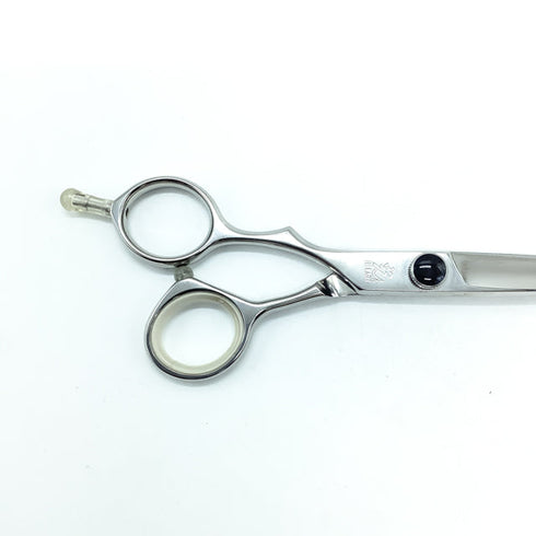 新品未使用【ヒカリシザーズHIKARI光シザーHIKARI SCISSORS】LE-5 シザー オフセット 理容 美容ハサミ 美容師 理容師 左利き 5.9インチ 中古 sc2384