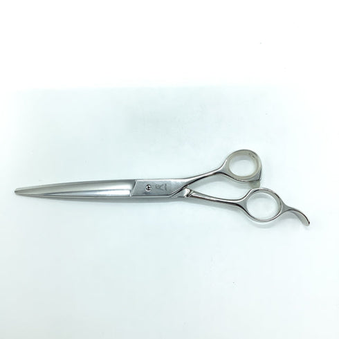 新品未使用【ヒカリシザーズHIKARI光シザーHIKARI SCISSORS】R シザー オフセット 理容 美容ハサミ 美容師 理容師 右利き 6.5インチ 中古 sc2473