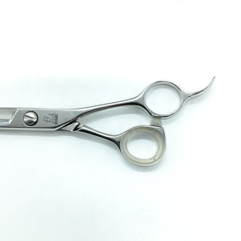 新品未使用【ヒカリシザーズHIKARI光シザーHIKARI SCISSORS】R シザー オフセット 理容 美容ハサミ 美容師 理容師 右利き 6.5インチ 中古 sc2473