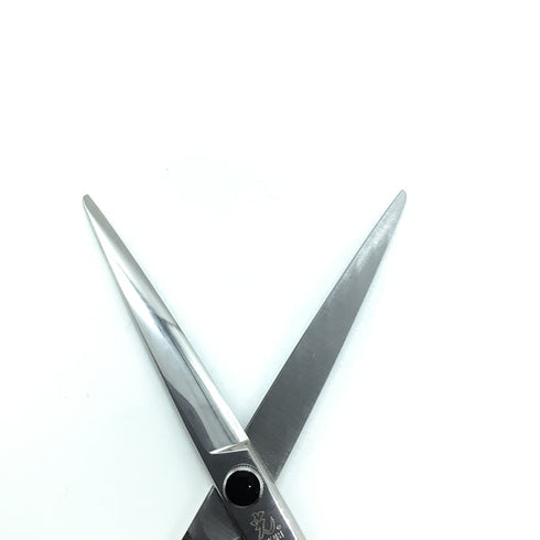 新品未使用【ヒカリシザーズHIKARI光シザーHIKARI SCISSORS】E-6 シザー オフセット 理容 美容ハサミ 美容師 理容師 右利き 6.2インチ 中古 sc2426