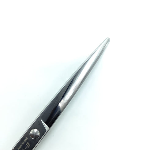 新品未使用【ヒカリシザーズHIKARI光シザーHIKARI SCISSORS】E-7 シザー オフセット 理容 美容ハサミ 美容師 理容師 右利き 7インチ 中古 sc2462