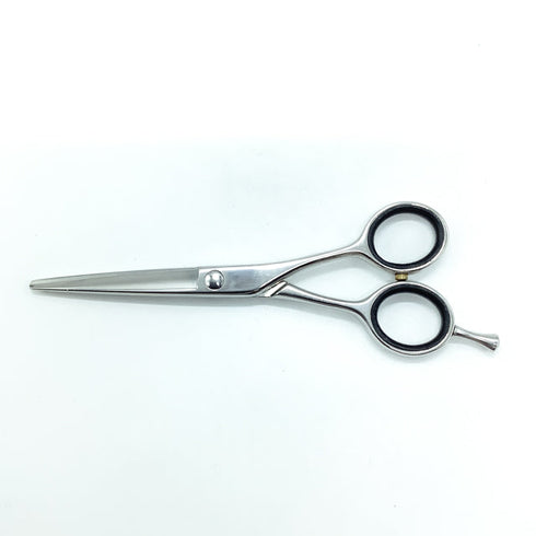 【メーカー不明】 シザー メガネ 理容 美容ハサミ 美容師 理容師 右利き 5.5インチ 中古 sc2390