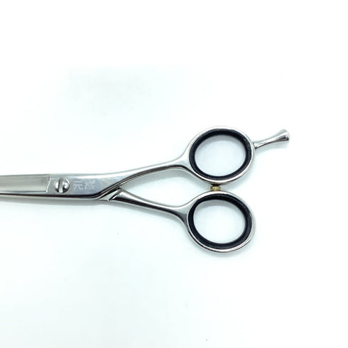 【メーカー不明】 シザー メガネ 理容 美容ハサミ 美容師 理容師 右利き 5.5インチ 中古 sc2390