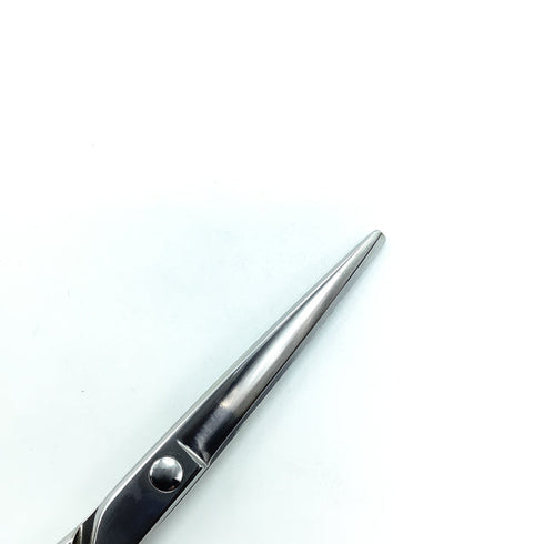 【メーカー不明】 シザー メガネ 理容 美容ハサミ 美容師 理容師 右利き 5.5インチ 中古 sc2390