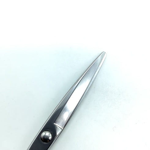 【メーカー不明】ドライカット スライド シザー メガネ 理容 美容ハサミ 美容師 理容師 右利き 6インチ 中古 sc2395