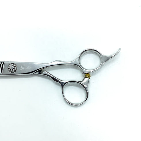 【ハヤシシザーズ ハヤシシザーHAYASHI SCISSORS】V-27RW-AT-5.7 オフセット シザー セニング 美容ハサミ すきばさみ 美容師 理容師 約25~30% 右利き 5.7インチ 中古 sc2397