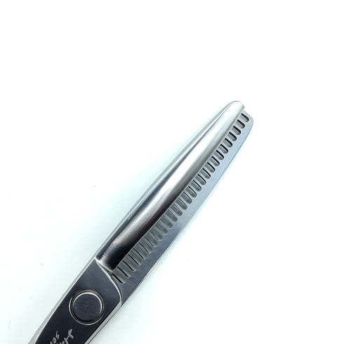 【ハヤシシザーズ ハヤシシザーHAYASHI SCISSORS】V-27RW-AT-5.7 オフセット シザー セニング 美容ハサミ すきばさみ 美容師 理容師 約25~30% 右利き 5.7インチ 中古 sc2397