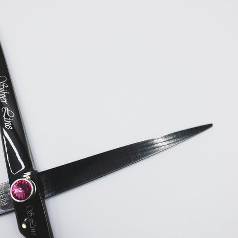 【シルバーラインSilverLine】BS700 トリミングシザー オフセット 右利き トリマー ペット 7インチ 中古 sc240