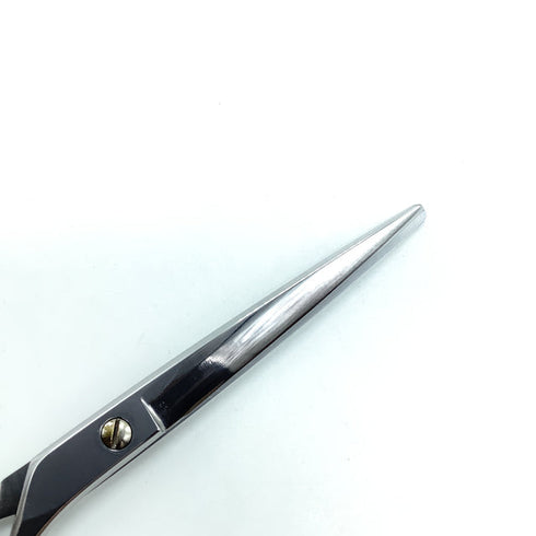 【キクオオカワKIKU OKAWA】 シザー オフセット 理容 美容ハサミ 美容師 理容師 右利き 5.7インチ 中古 sc2421