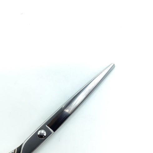 【メーカー不明】 シザー メガネ 理容 美容ハサミ 美容師 理容師 右利き 6インチ 中古 sc2423