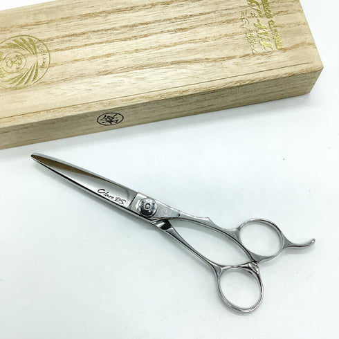 美品【ナルトシザーズ ナルトシザーNARUTO SCISSORS】フォルテクラムDS ドライカット シザー メガネ 理容 美容ハサミ 美容師 理容師 右利き 5.7インチ 中古 sc2424