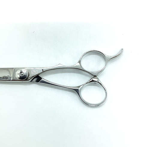 美品【ナルトシザーズ ナルトシザーNARUTO SCISSORS】フォルテクラムDS ドライカット シザー メガネ 理容 美容ハサミ 美容師 理容師 右利き 5.7インチ 中古 sc2424