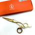 【ミズタニシザーズ ミズタニシザーMIZUTANI SCISSORS】SWIVEL S-01 × wood ring シザー オフセット 理容 美容ハサミ 美容師 理容師 右利き 5.7インチ 中古 sc2434