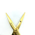 【ミズタニシザーズ ミズタニシザーMIZUTANI SCISSORS】SWIVEL S-01 × wood ring シザー オフセット 理容 美容ハサミ 美容師 理容師 右利き 5.7インチ 中古 sc2434