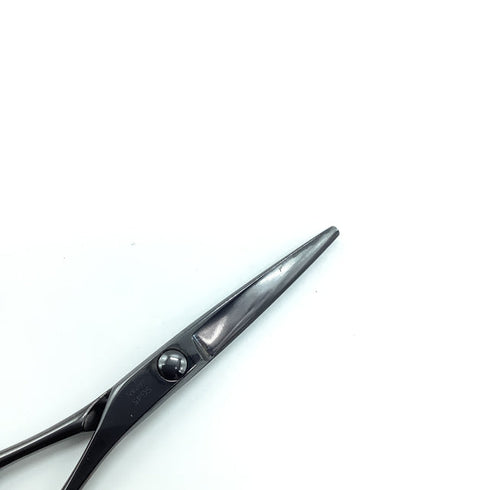 美品【オオカワプロシザーズ オオカワプロシザーOKAWA PRO SCISSORS】SG45 DLCコーティング シザー メガネ 理容 美容ハサミ 美容師 理容師 右利き 4.5インチ 中古 sc2436