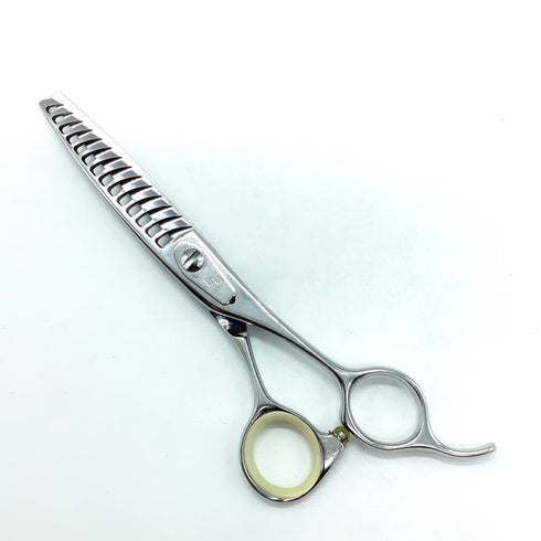 【内海ウツミUTSUMI】U&U BL50 トリミングシザー 右利き セニング トリマー ペット 6インチ 中古 sc2443