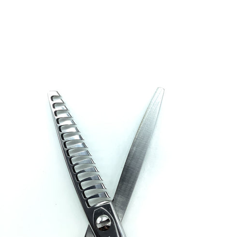 【内海ウツミUTSUMI】U&U BL50 トリミングシザー 右利き セニング トリマー ペット 6インチ 中古 sc2443