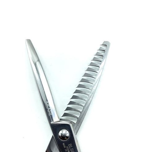 【内海ウツミUTSUMI】U&U BL50 トリミングシザー 右利き セニング トリマー ペット 6インチ 中古 sc2443