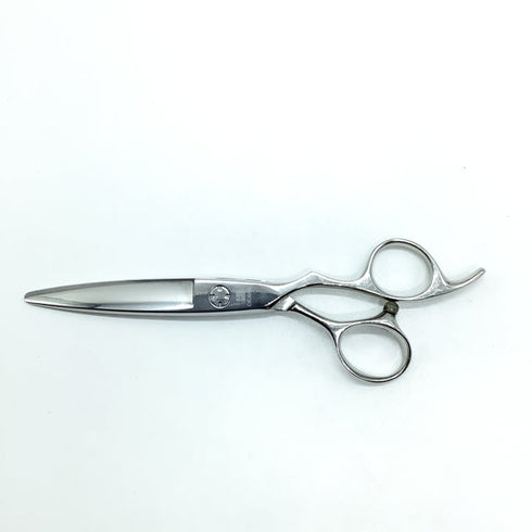 【オオカワプロシザーズ オオカワプロシザーOKAWA PRO SCISSORS】HCS56 ドライカット シザー オフセット 理容 美容ハサミ 美容師 理容師 右利き 5.6インチ 中古 sc2444