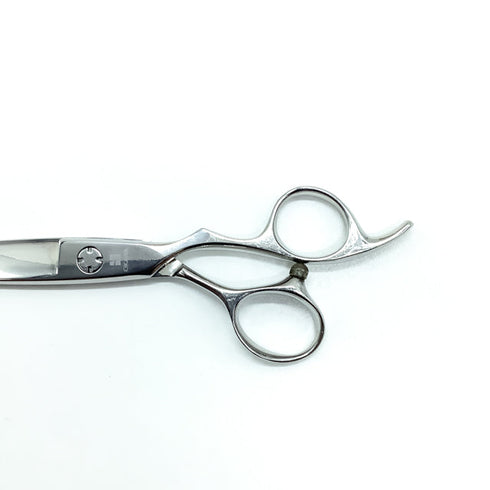 【オオカワプロシザーズ オオカワプロシザーOKAWA PRO SCISSORS】HCS56 ドライカット シザー オフセット 理容 美容ハサミ 美容師 理容師 右利き 5.6インチ 中古 sc2444