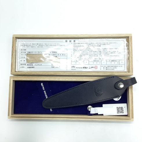 美品【ナルトシザーズ ナルトシザーNARUTO SCISSORS】五梳きクーパーライン メガネ シザー セニング 美容ハサミ すきばさみ 美容師 理容師 約60% 右利き 6インチ 中古 sc2446