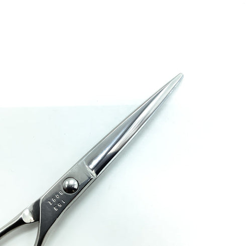 【ヒカリシザーズHIKARI光シザーHIKARI SCISSORS】5STAR COSMOS 153 シザー オフセット 理容 美容ハサミ 美容師 理容師 右利き 6インチ 中古 sc2447