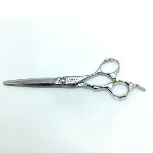 【トラックスシザーズ トラックスシザーTRACKS SCISSORS】PEACE シザー オフセット 理容 美容ハサミ 美容師 理容師 右利き 5.9インチ 中古 sc2451