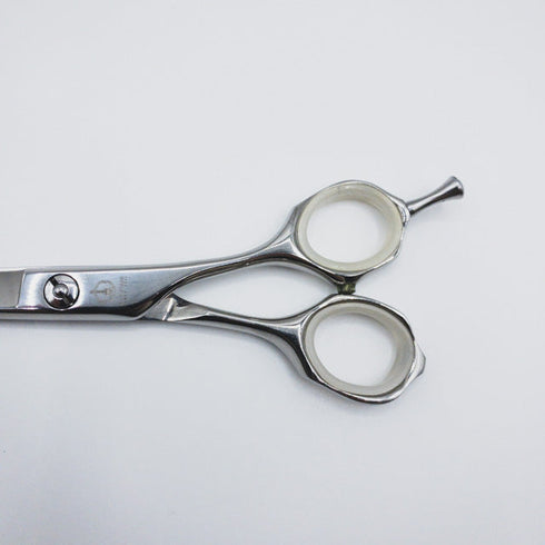 【ミズタニシザーズ ミズタニシザーMIZUTANI SCISSORS】BLACK-SMITH PIXYピクシー シザー メガネ 理容 美容ハサミ 美容師 理容師 右利き 5.7インチ 中古 sc246