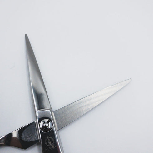 【ミズタニシザーズ ミズタニシザーMIZUTANI SCISSORS】BLACK-SMITH PIXYピクシー シザー メガネ 理容 美容ハサミ 美容師 理容師 右利き 5.7インチ 中古 sc246