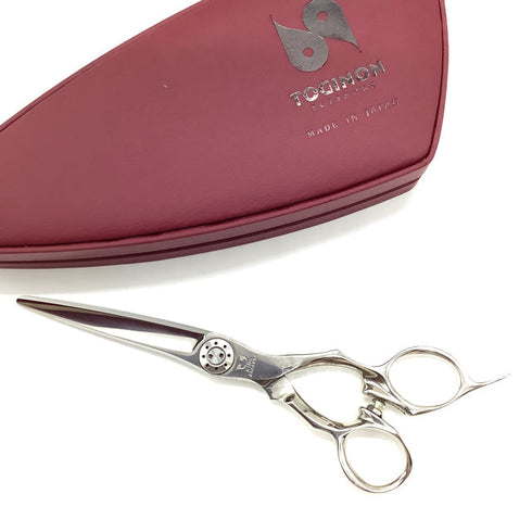 美品【トギノンTOGINON】KING SPREAD6.4キングスプレッド6.4 シザー オフセット 理容 美容ハサミ 美容師 理容師 右利き 6.4インチ 中古 sc2463