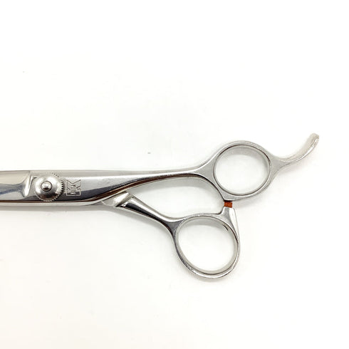 【喜田アイディアKITA】COBALT K-7000 シザー オフセット 理容 美容ハサミ 美容師 理容師 右利き 7インチ 中古 sc2466